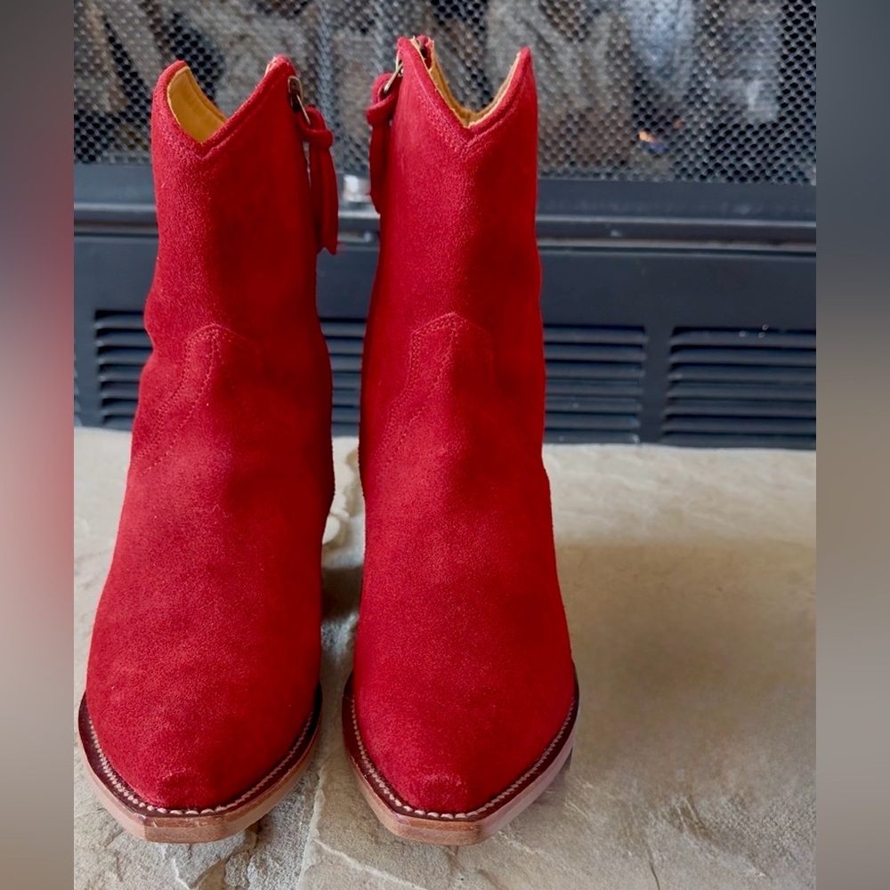 Tecovas Dakota Boots - Crimson excellent condition worn once! Size 8.5